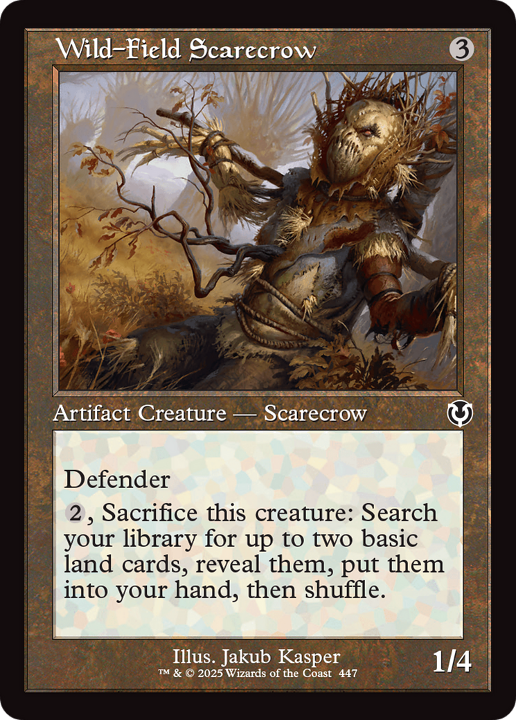 Wild-Field Scarecrow (Retro Frame) [Innistrad Remastered] | Lots Moore NSW