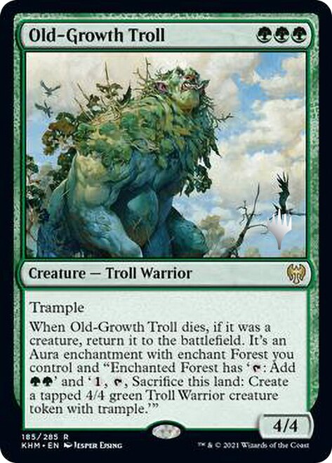 Old-Growth Troll (Promo Pack) [Kaldheim Promos] | Lots Moore NSW