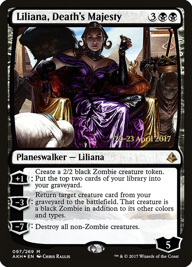 Liliana, Death's Majesty [Amonkhet Prerelease Promos] | Lots Moore NSW