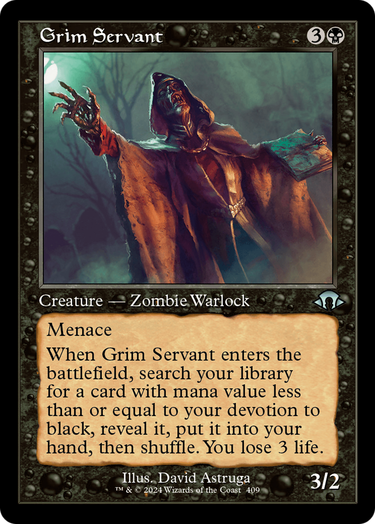 Grim Servant (Retro) [Modern Horizons 3] | Lots Moore NSW