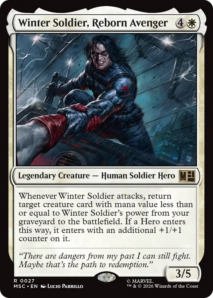 Winter Soldier, Reborn Avenger [Marvel Super Heroes Commander] | Lots Moore NSW