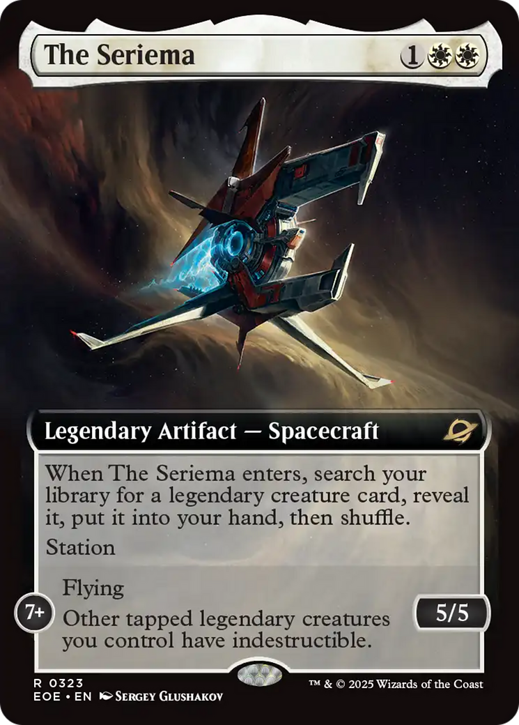 The Seriema (Extended Art) [Edge of Eternities] | Lots Moore NSW