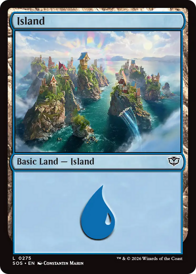Island (0275) [Secrets of Strixhaven] | Lots Moore NSW