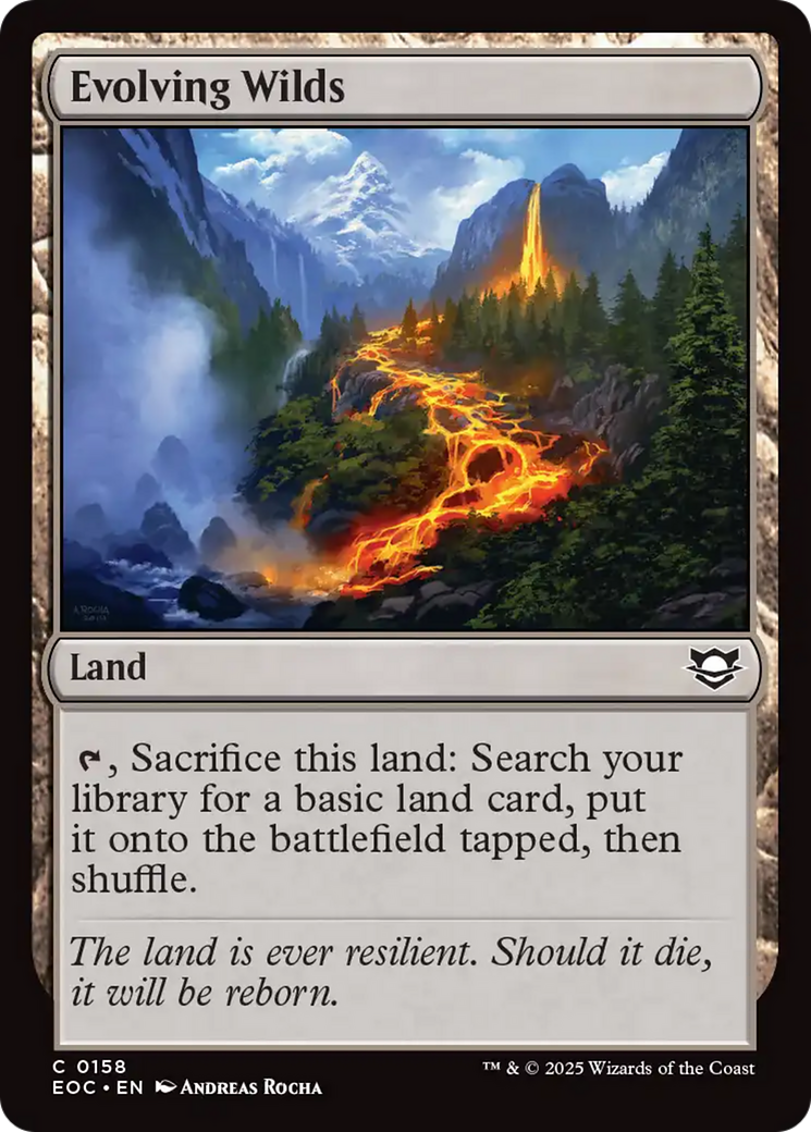 Evolving Wilds [Edge of Eternities Commander] | Lots Moore NSW