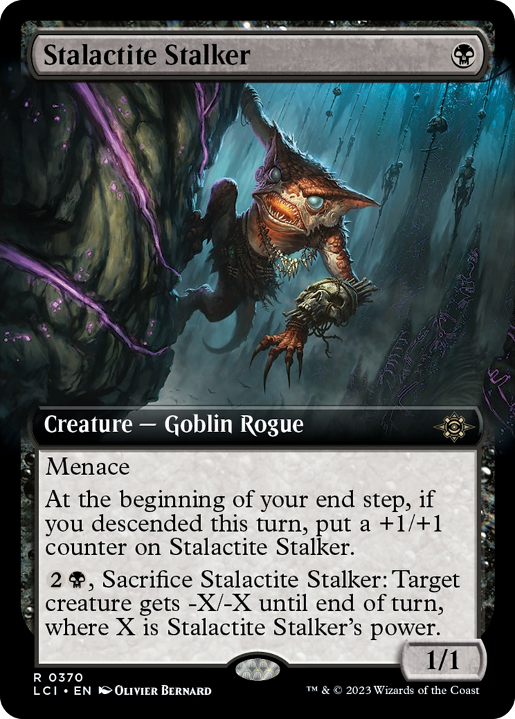 Stalactite Stalker (Extended Art) [The Lost Caverns of Ixalan] | Lots Moore NSW