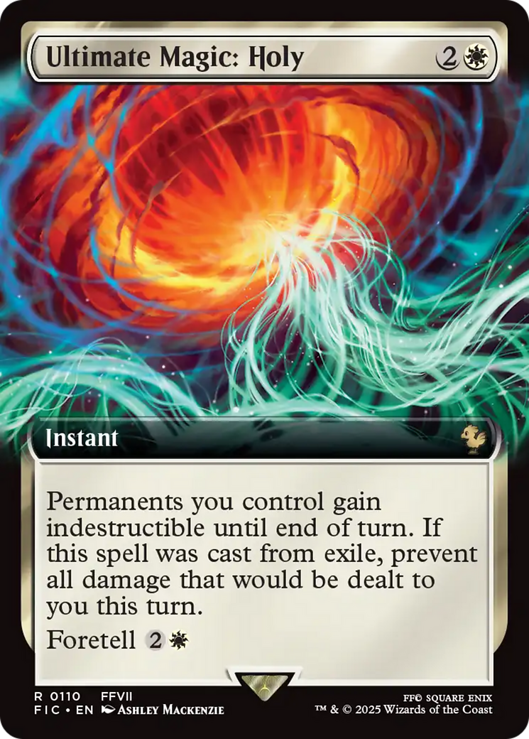 Ultimate Magic: Holy (Extended Art) [FINAL FANTASY Commander] | Lots Moore NSW