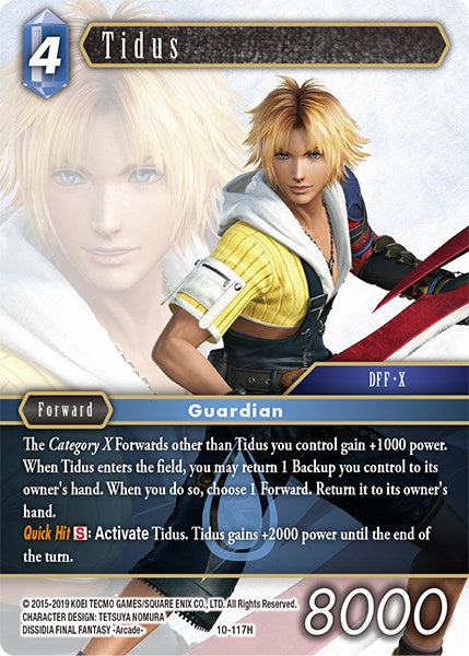Tidus [Opus X] | Lots Moore NSW
