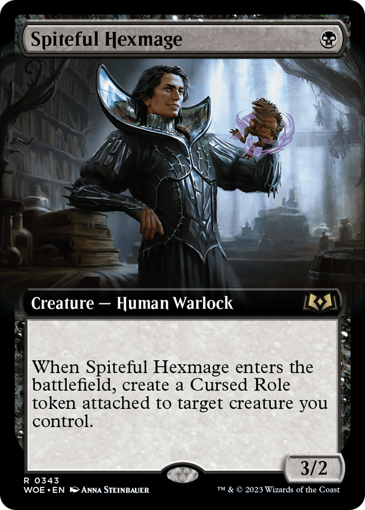 Spiteful Hexmage (Extended Art) [Wilds of Eldraine] | Lots Moore NSW