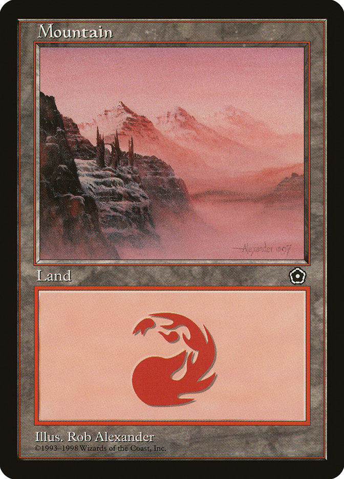 Mountain (Signature on Right) [Portal Second Age] | Lots Moore NSW
