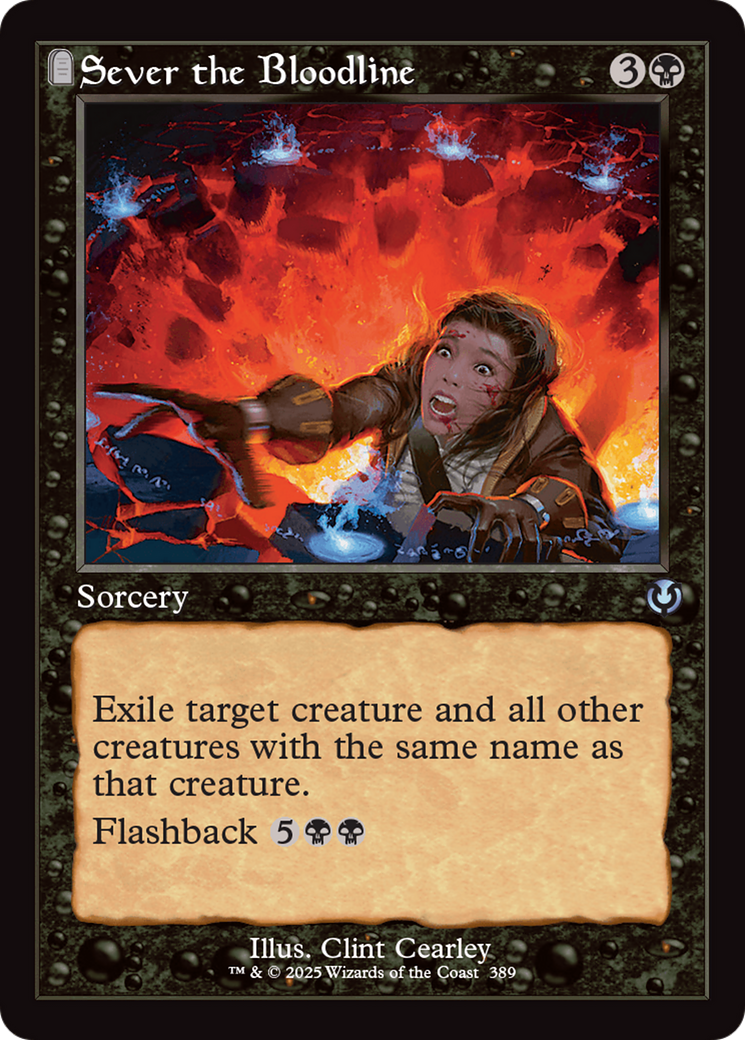 Sever the Bloodline (Retro Frame) [Innistrad Remastered] | Lots Moore NSW
