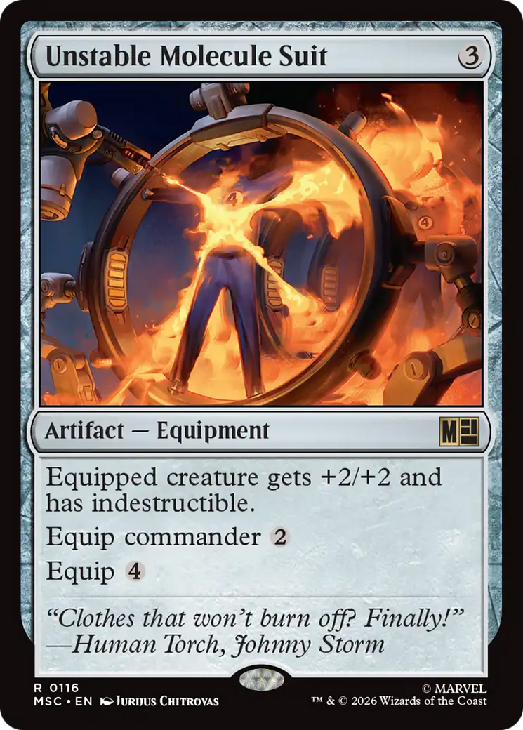 Unstable Molecule Suit [Marvel Super Heroes Commander] | Lots Moore NSW