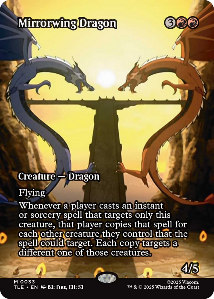 Mirrorwing Dragon (Borderless) [Avatar: The Last Airbender: Eternal-Legal] | Lots Moore NSW