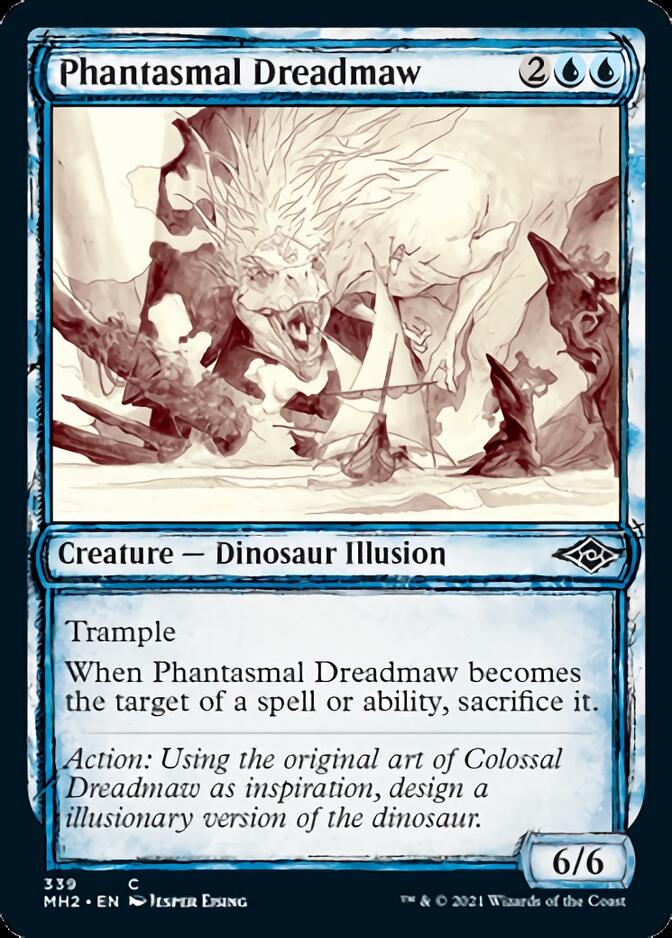 Phantasmal Dreadmaw (Sketch) [Modern Horizons 2] | Lots Moore NSW