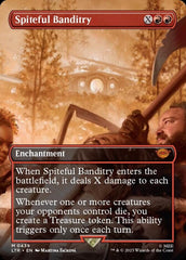 Spiteful Banditry (Borderless Alternate Art) [The Lord of the Rings: Tales of Middle-Earth] | Lots Moore NSW