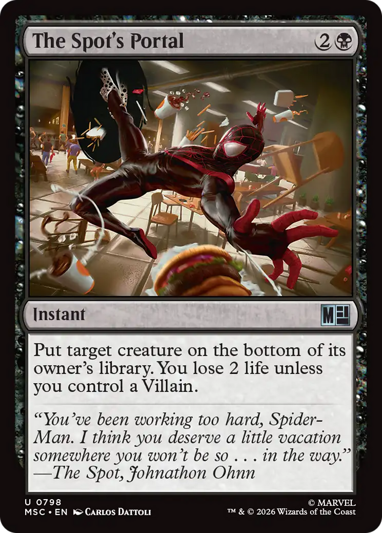 The Spot's Portal [Marvel Super Heroes Commander] | Lots Moore NSW