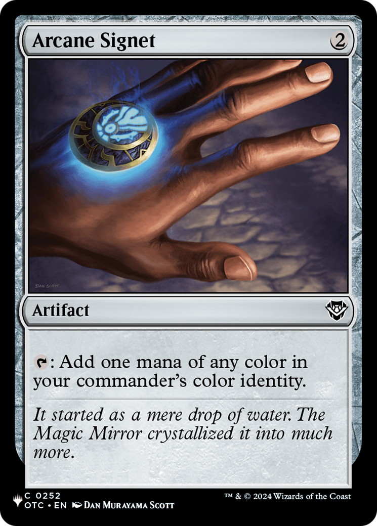 Arcane Signet (OTC) [The List] | Lots Moore NSW