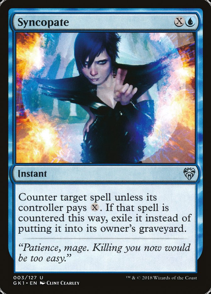 Syncopate [Guilds of Ravnica Guild Kit] | Lots Moore NSW