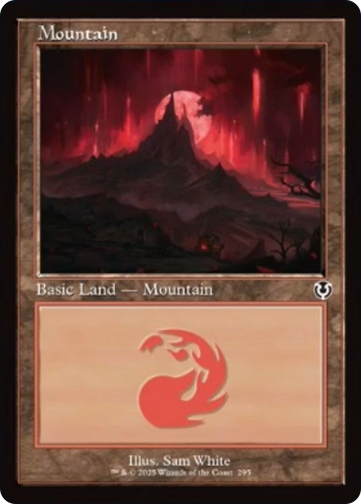 Mountain (295) (Retro Frame) [Innistrad Remastered] | Lots Moore NSW