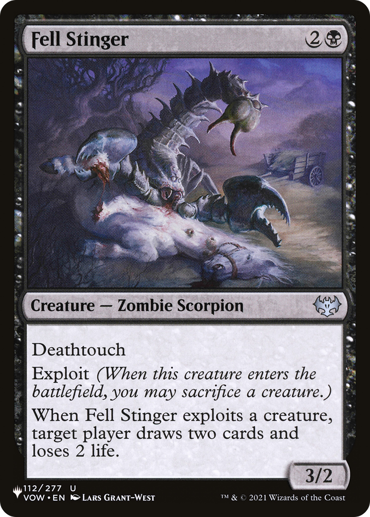Fell Stinger [The List] | Lots Moore NSW