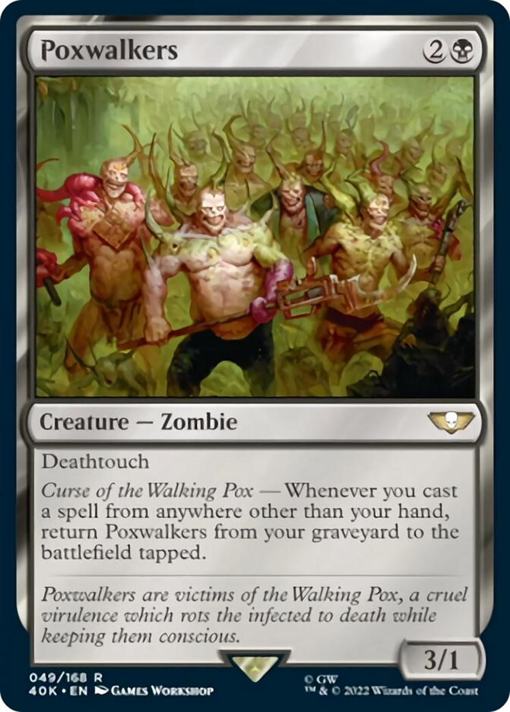 Poxwalkers (Surge Foil) [Warhammer 40,000] | Lots Moore NSW