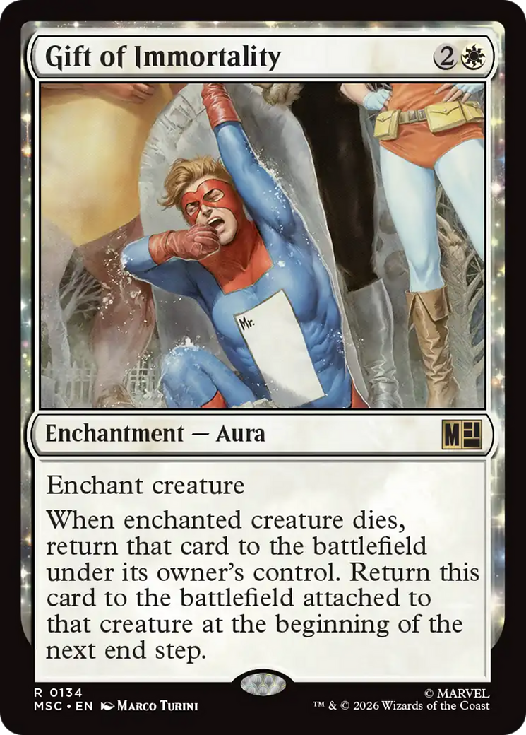 Gift of Immortality [Marvel Super Heroes Commander] | Lots Moore NSW