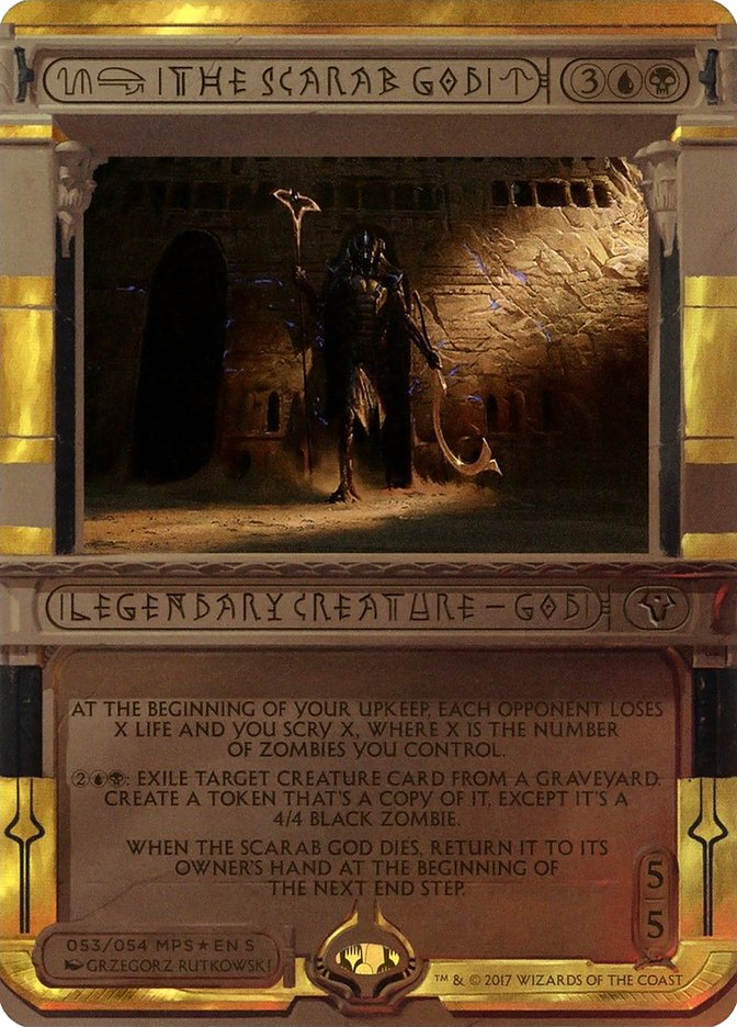 The Scarab God (Invocation) [Amonkhet Invocations] | Lots Moore NSW