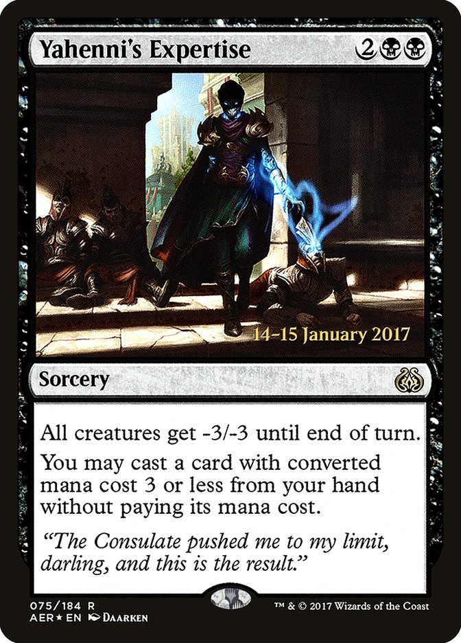 Yahenni's Expertise [Aether Revolt Prerelease Promos] | Lots Moore NSW