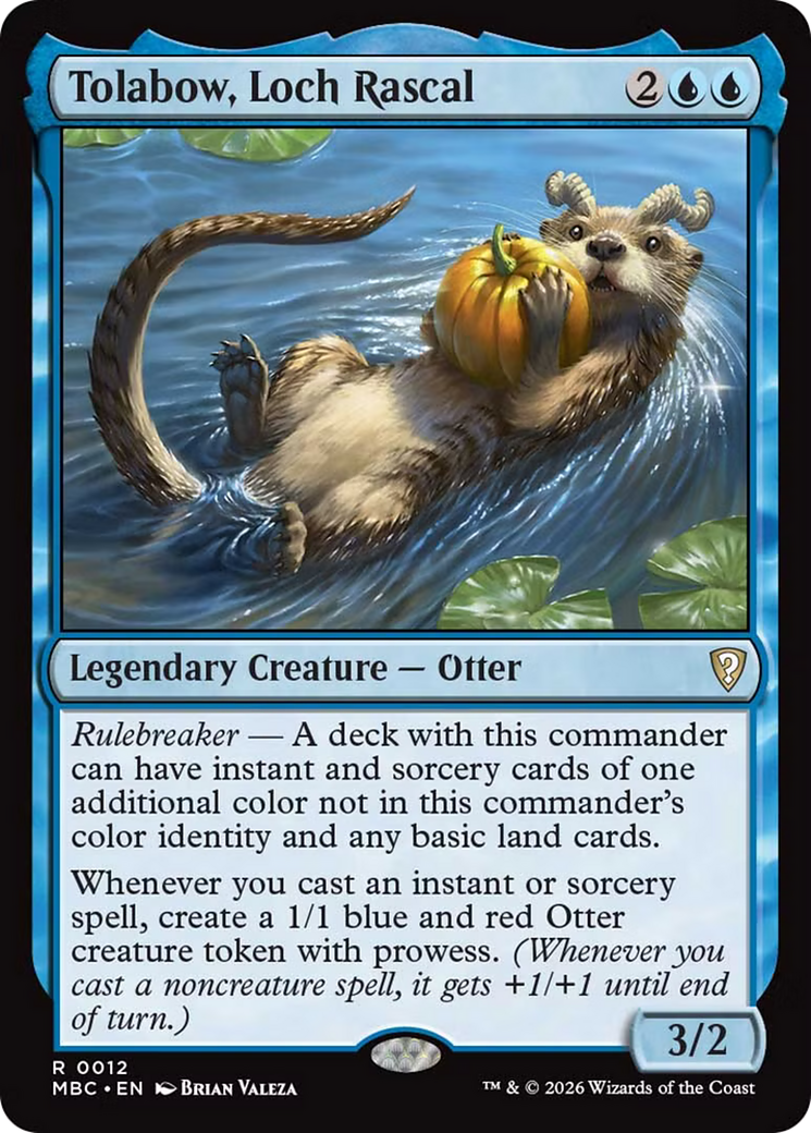 Tolabow, Loch Rascal [Mystery Booster: Commander Edition] | Lots Moore NSW