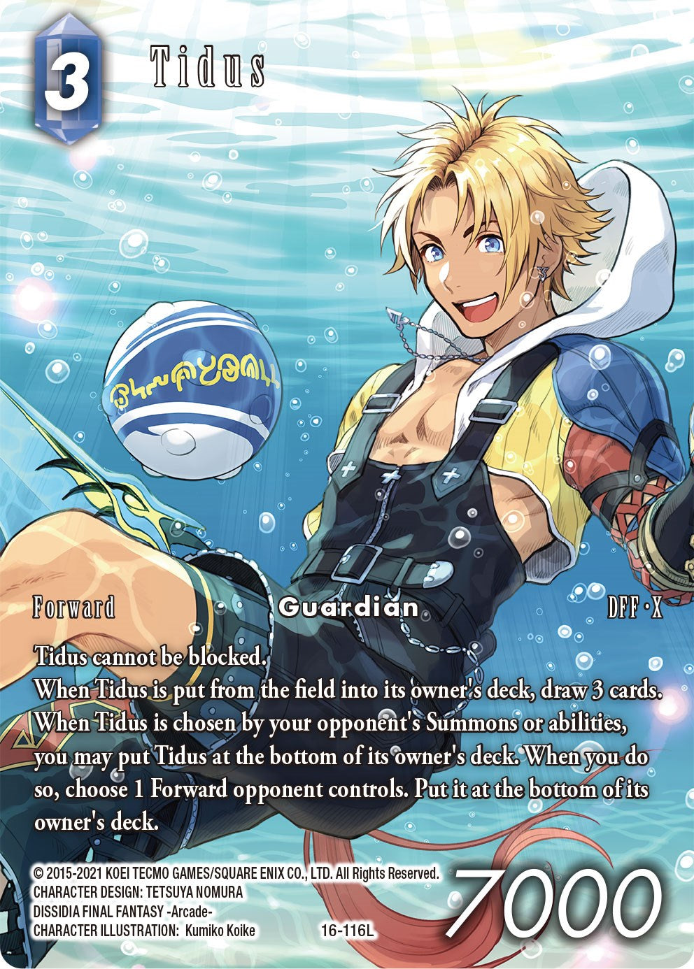 Tidus (Full Art) [Emissaries of Light] | Lots Moore NSW