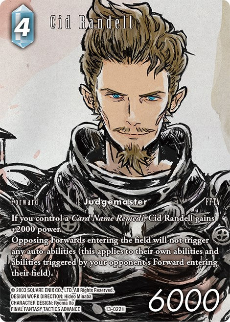 Cid Randell (Full Art) [Opus XIII: Crystal Radiance] | Lots Moore NSW