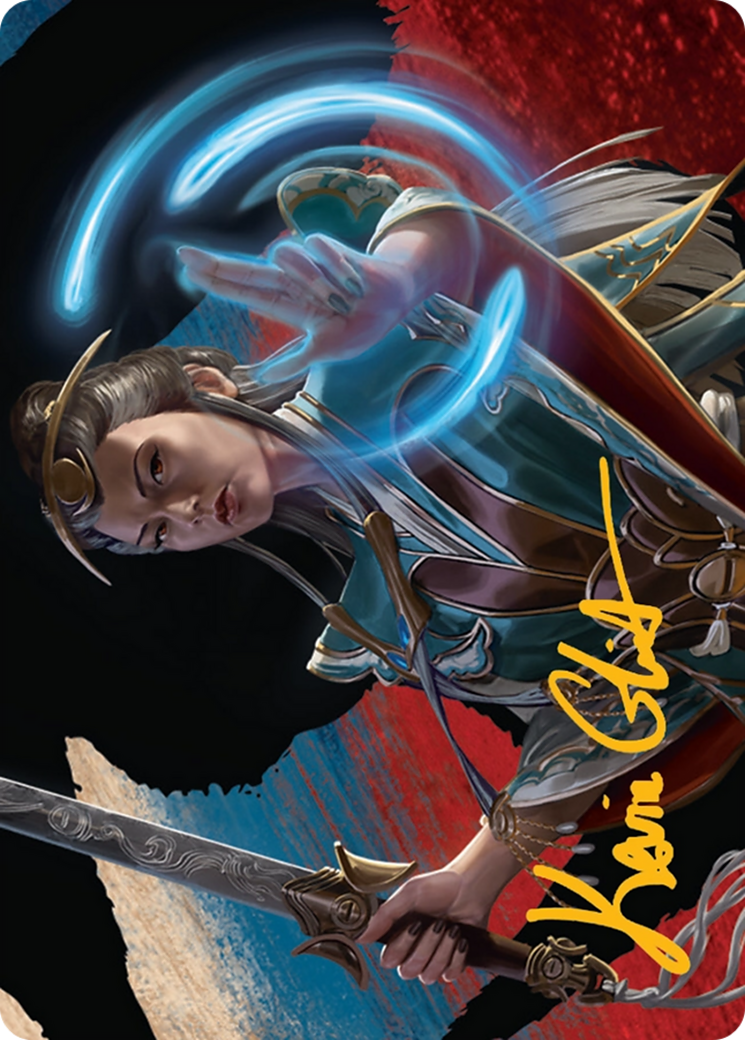 Narset, Jeskai Waymaster Art Card (44/54) [Tarkir: Dragonstorm Art Series] | Lots Moore NSW