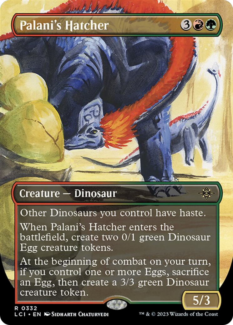 Palani's Hatcher (Borderless) [The Lost Caverns of Ixalan] | Lots Moore NSW