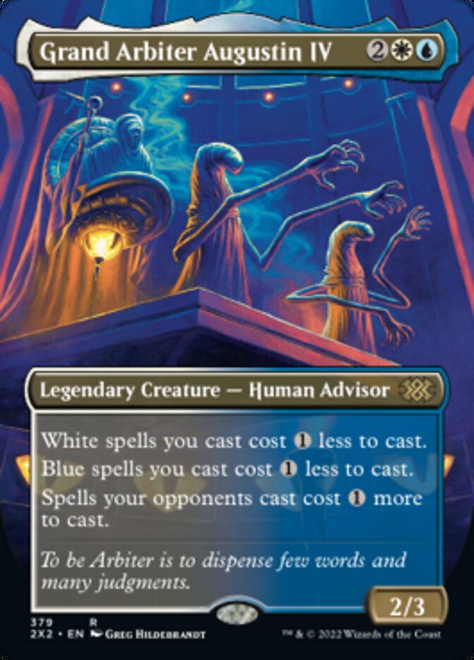 Grand Arbiter Augustin IV (Borderless Alternate Art) [Double Masters 2022] | Lots Moore NSW