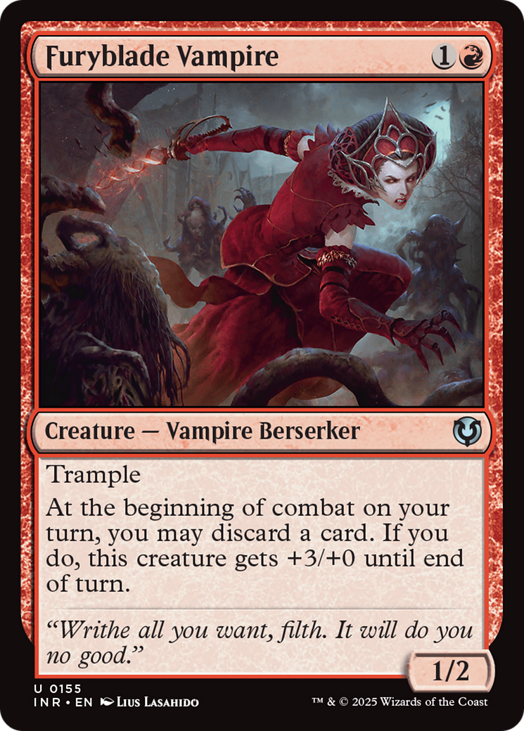 Furyblade Vampire [Innistrad Remastered] | Lots Moore NSW