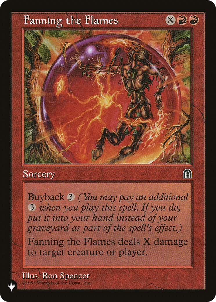 Fanning the Flames [The List] | Lots Moore NSW