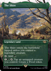 The Shire (Borderless) (Surge Foil) [The Lord of the Rings: Tales of Middle-Earth] | Lots Moore NSW