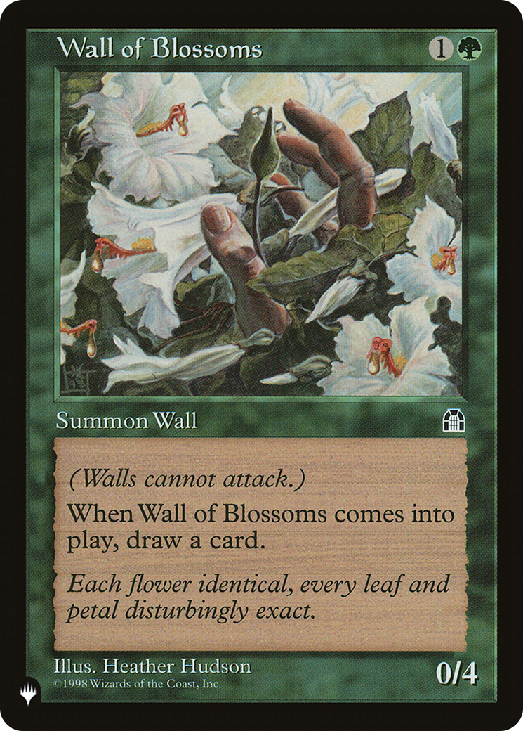 Wall of Blossoms [The List Reprints] | Lots Moore NSW