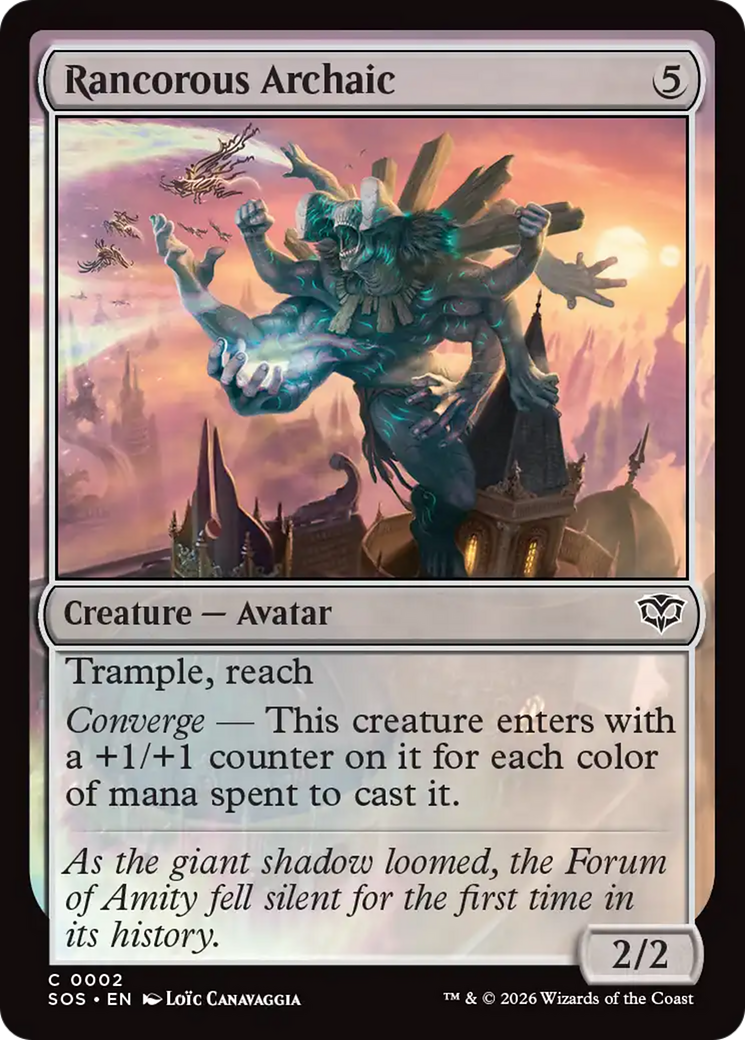 Rancorous Archaic [Secrets of Strixhaven] | Lots Moore NSW