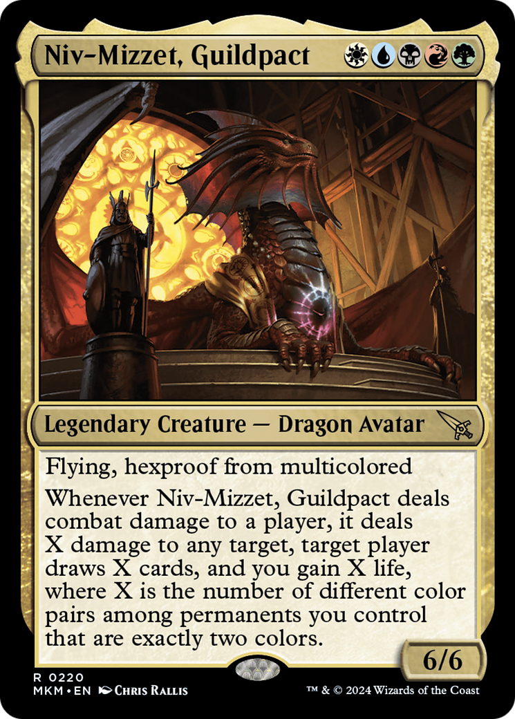 Niv-Mizzet, Guildpact [Murders at Karlov Manor] | Lots Moore NSW