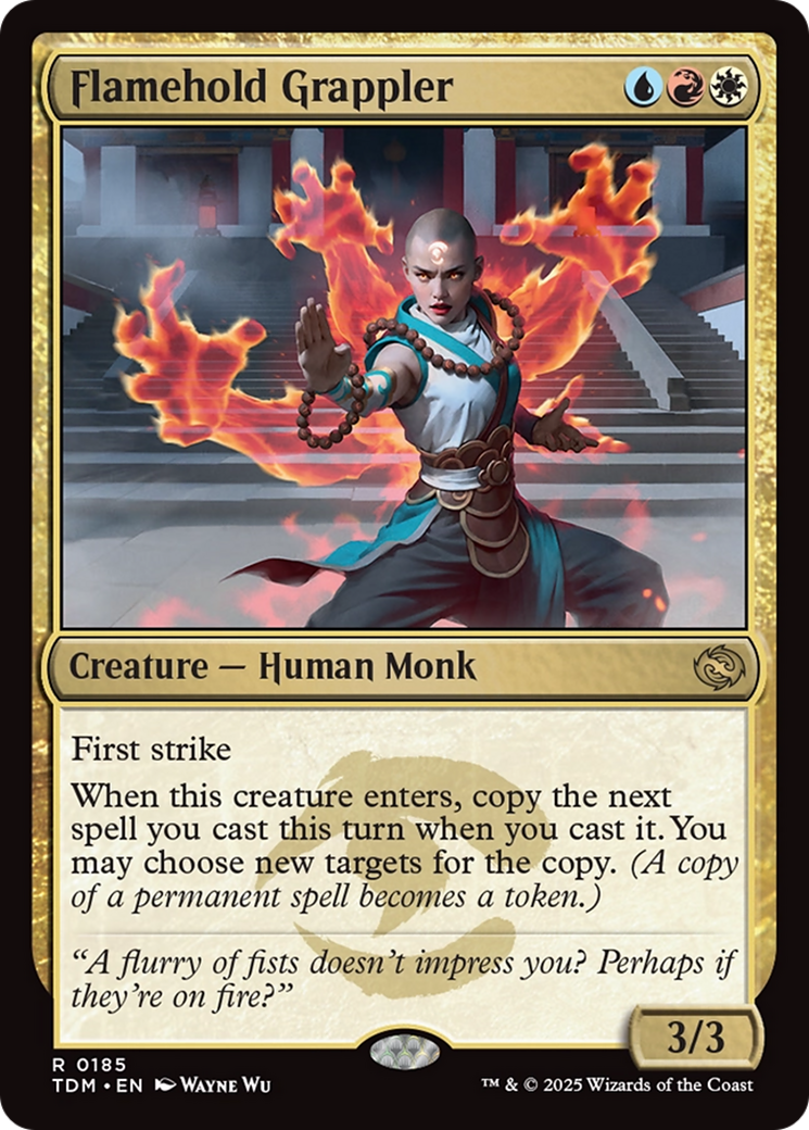 Flamehold Grappler [Tarkir: Dragonstorm] | Lots Moore NSW