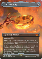 The One Ring (Borderless Alternate Art) [The Lord of the Rings: Tales of Middle-Earth] | Lots Moore NSW