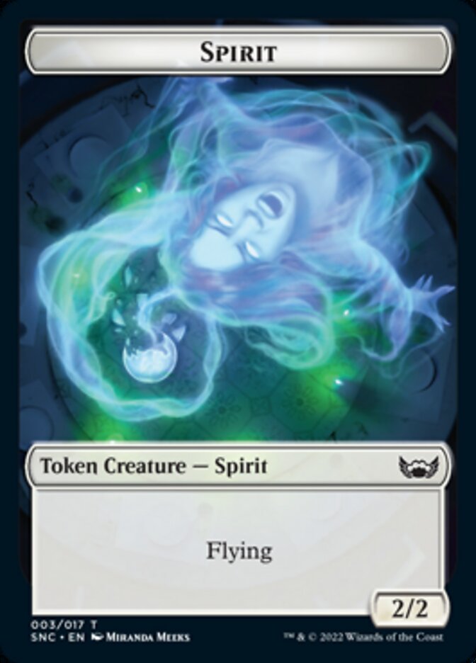 Devil // Spirit Double-Sided Token [Streets of New Capenna Tokens] | Lots Moore NSW