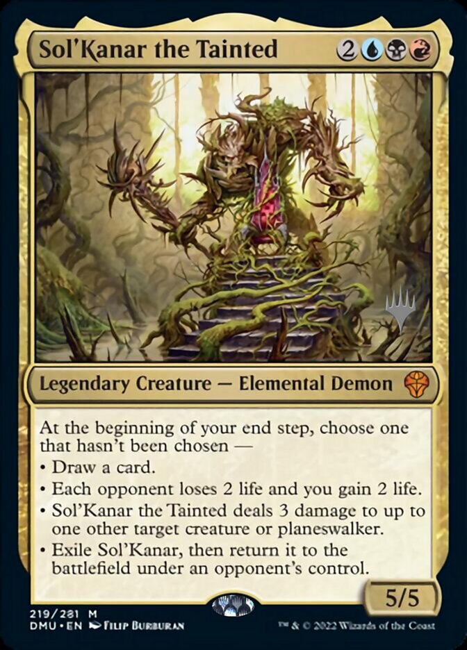 Sol'Kanar the Tainted (Promo Pack) [Dominaria United Promos] | Lots Moore NSW
