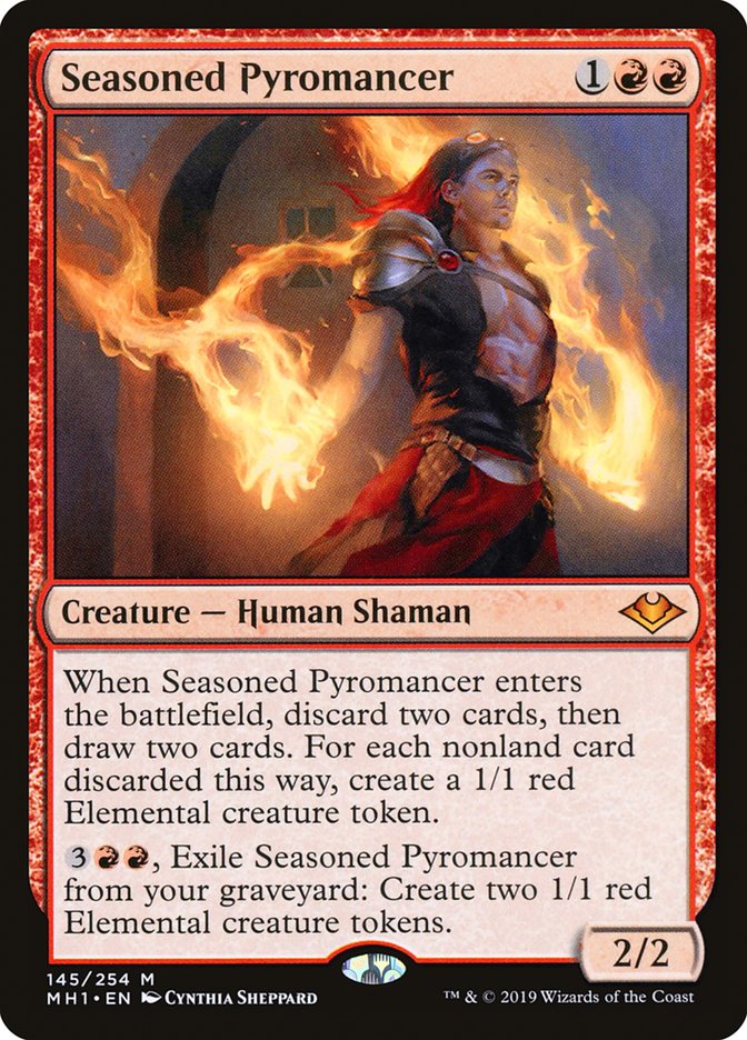 Seasoned Pyromancer [Modern Horizons] | Lots Moore NSW