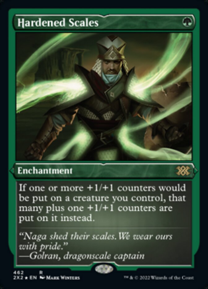 Hardened Scales (Foil Etched) [Double Masters 2022] | Lots Moore NSW