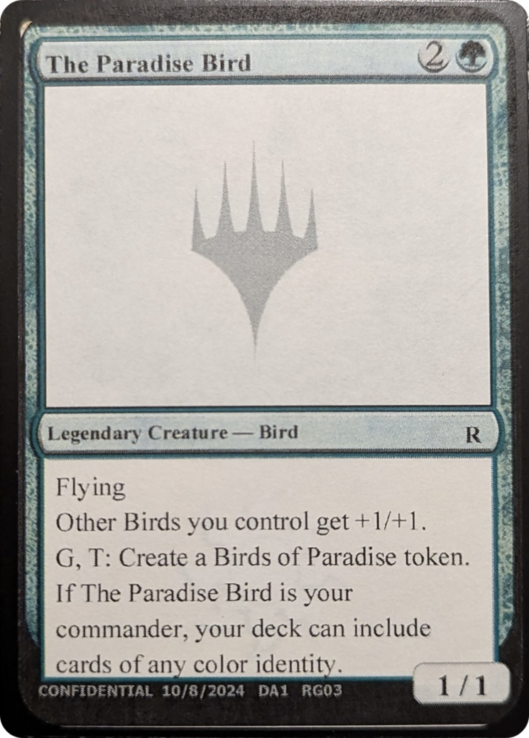 The Paradise Bird [Mystery Booster 2 Playtest Cards] | Lots Moore NSW