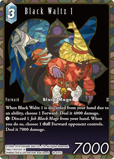 Black Waltz 1 (Full Art) [Emissaries of Light] | Lots Moore NSW