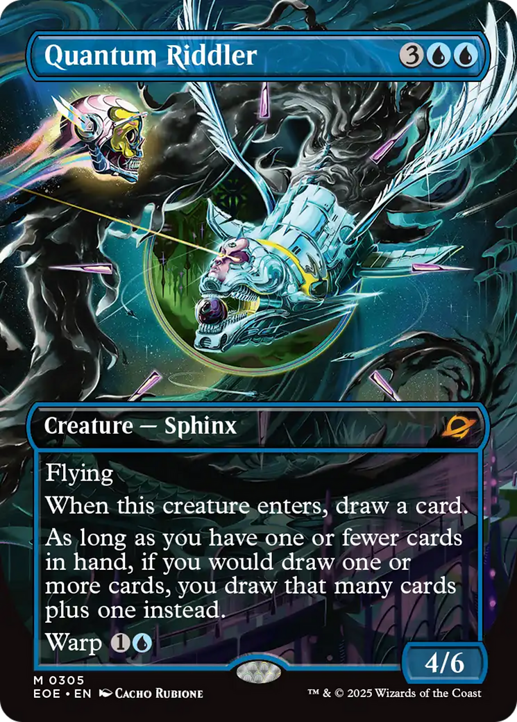 Quantum Riddler (Borderless) [Edge of Eternities] | Lots Moore NSW