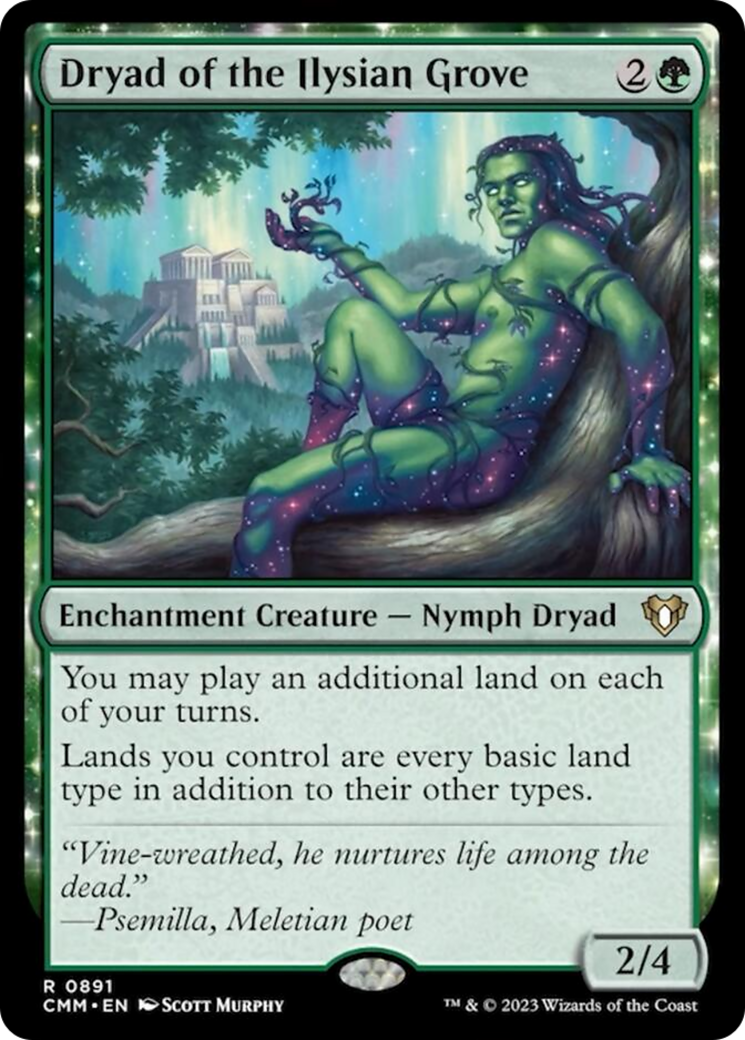 Dryad of the Ilysian Grove [Commander Masters] | Lots Moore NSW