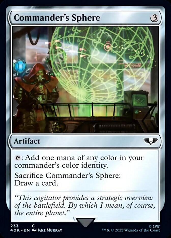 Commander's Sphere (233) [Warhammer 40,000] | Lots Moore NSW